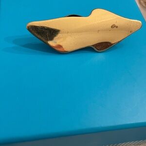 Dionne Cole Gold tone Abstract Brooch